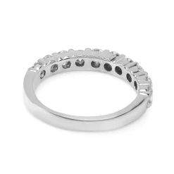 18ct White Gold 1.00ct Diamond Band Ring