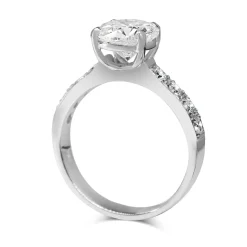 18ct White Gold 3.01ct Diamond Solitaire Ring