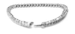14ct White Gold 5.00ct Diamond Tennis Bracelet