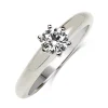 18ct White Gold .45ct Solitaire Diamond Ring