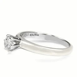 18ct White Gold .45ct Solitaire Diamond Ring