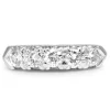 14ct White Gold Diamond 5 Stone Ring