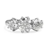 18ct White Gold Diamond 3 Stone Ring