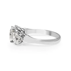 18ct White Gold Diamond 3 Stone Ring