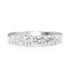 18ct White Gold Diamond Band Ring