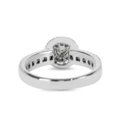 18ct White Gold Diamond Cluster Ring