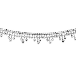 18ct White Gold Diamond Collier Necklace