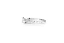 18ct White Gold Diamond Solitaire Ring