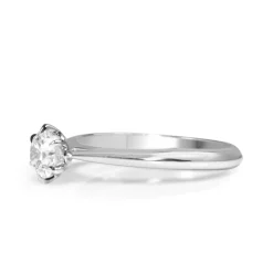 18ct White Gold Diamond Solitaire Ring