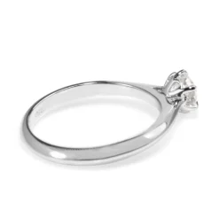 18ct White Gold Diamond Solitaire Ring