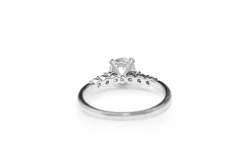 18ct White Gold Diamond Solitaire Ring