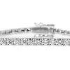 18ct White Gold Diamond Tennis Bracelet