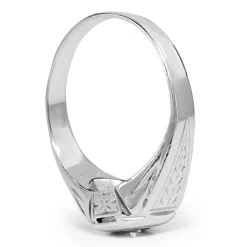 18ct White Gold Diamond Vintage Ring