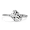 18ct White Gold Fine Diamond Ring