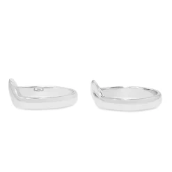 18ct White Gold Fitted Band Ring Set