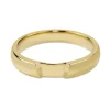 18ct White Gold Fitted Cut Out Band Ring