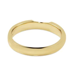18ct White Gold Fitted Cut Out Band Ring