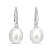 18ct White Gold 12mm South Sea Pearl Earrings