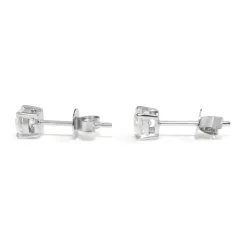 18ct White Gold .72pt Diamond Stud Earrings