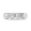 18ct White Gold Victorian 4 Stone Diamond Ring