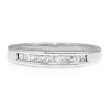 14ct White Gold Vintage Channel Set Diamond Band