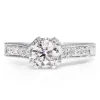 18ct White Gold Vintage Diamond Ring