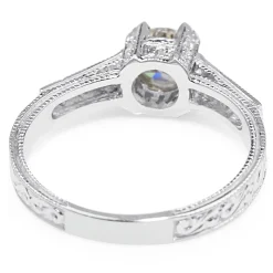 18ct White Gold Vintage Diamond Ring