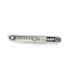 18ct Yellow and White Gold Antique Seed Pearl and Rose Cut Diamond Brooch