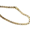 18ct Yellow and White Gold Fancy Flat Link Bracelet