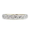 18ct Yellow and White Gold .90ct Diamond Band