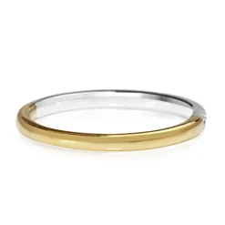 18ct Yellow and White Gold .20ct Diamond Band
