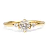 18ct Yellow Gold 3 Stone Diamond Ring