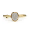 9ct Yellow Gold Adjustable Moonstone Ring