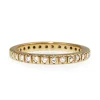 9ct Yellow Gold All Round Diamond Band