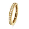 18ct Yellow Gold All Round Diamond Band