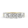 18ct Yellow Gold and Platinum 5 Stone Diamond Ring