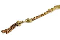 9ct Yellow Gold Antique Albertina Bracelet