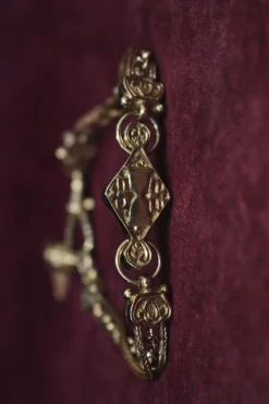 9ct Yellow Gold Antique Albertina Bracelet