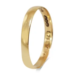 18ct Yellow Gold Antique Band Ring