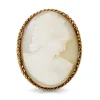18ct Yellow Gold Antique Cameo Brooch / Pendant