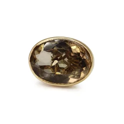 9ct Yellow Gold Antique Citrine Charm / Pendant