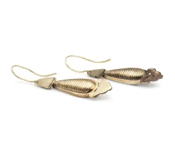 15ct Yellow Gold Antique Enamel, Opal and Paste Earrings