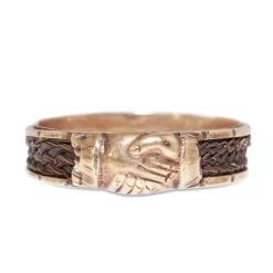 9ct Yellow Gold Antique Mourning Ring