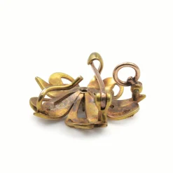 18ct Yellow Gold Antique Pearl Brooch