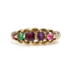 18ct Yellow Gold Antique 'Regard' Ring