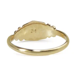 9ct Yellow Gold Antique Style Signet Ring