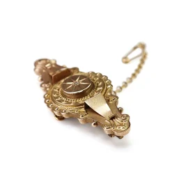 9ct Yellow Gold Antique Victorian Brooch