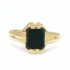 9ct Yellow Gold Bloodstone Signet Ring