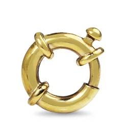 9ct Yellow Gold Bolt Ring Clasp