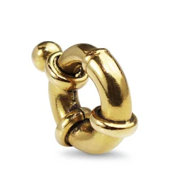 18ct Yellow Gold Bolt Ring Clasp
